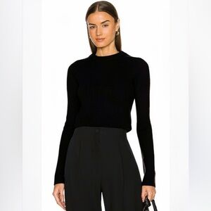ALICE + OLIVIA ‘Sherice’ Cashmere Raglan Cropped Pullover Sweater